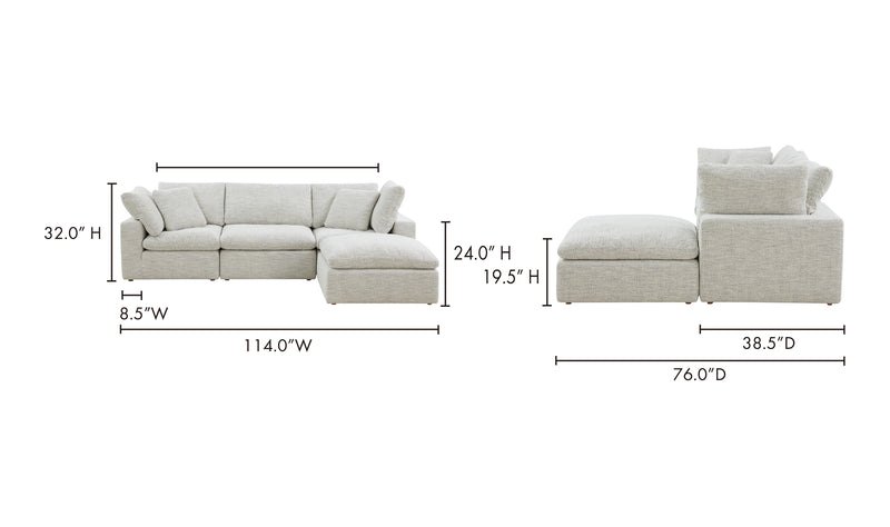 TERRA CONDO LOUNGE MODULAR SECTIONAL