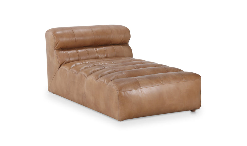 RAMSAY LEATHER CHAISE