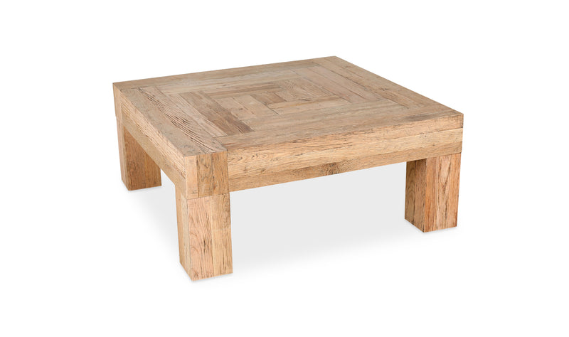 EVANDER COFFEE TABLE AGED OAK