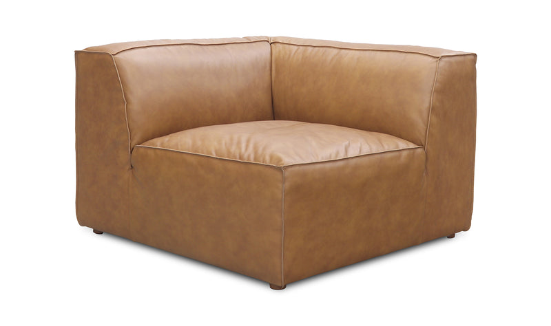 FORM CORNER CHAIR SONORAN TAN LEATHER