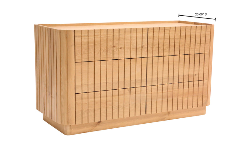 POVERA 6 DRAWER DRESSER