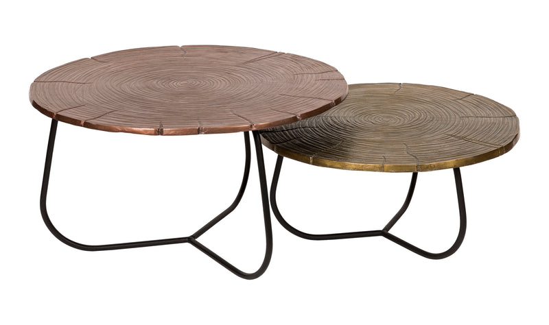 CROSS SECTION TABLES SET OF 2