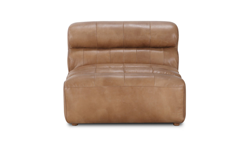 RAMSAY LEATHER SLIPPER CHAIR