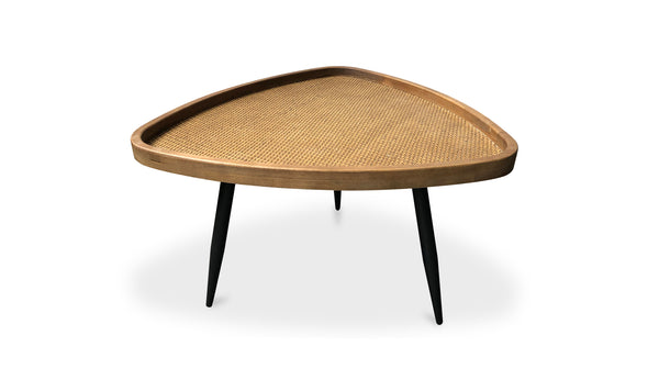 ROLLO RATTAN COFFEE TABLE