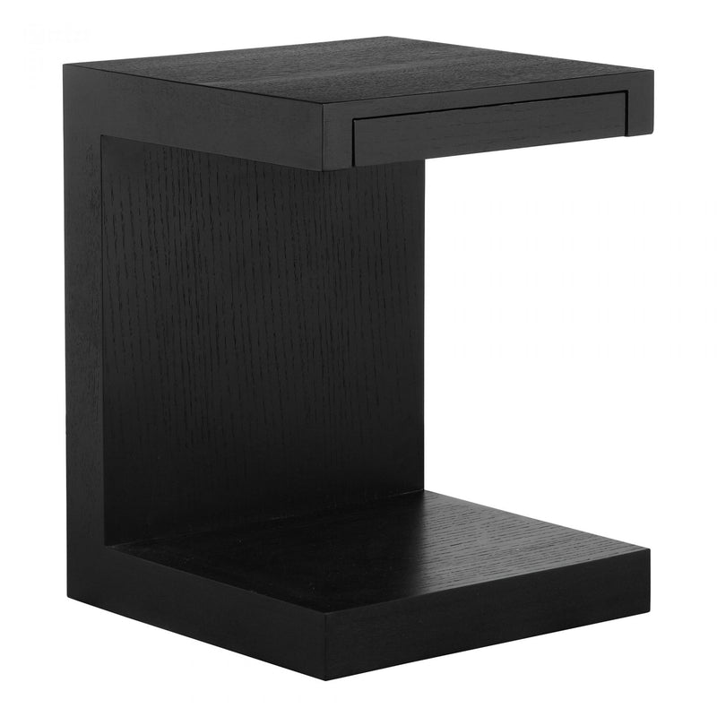 ZIO SIDETABLE BLACK OAK