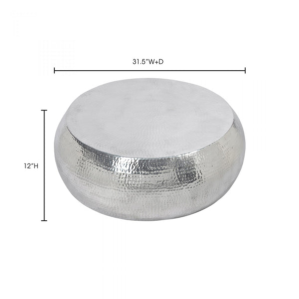 TABLA COFFEE TABLE SILVER