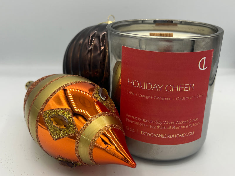 Holiday Cheer Aromatherapeutic Candle