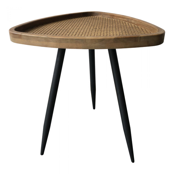 ROLLO RATTAN SIDE TABLE