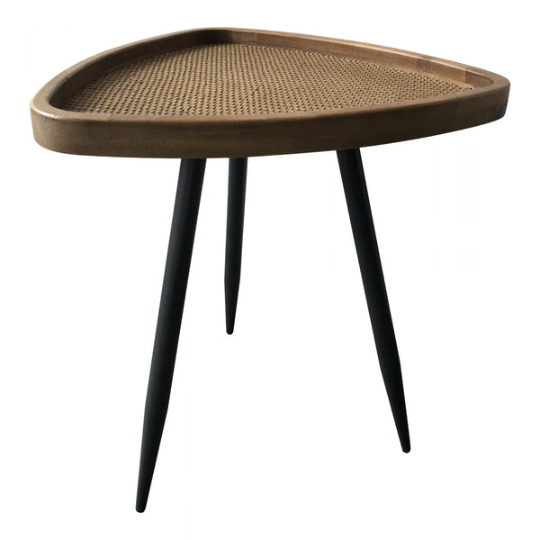 ROLLO RATTAN SIDE TABLE