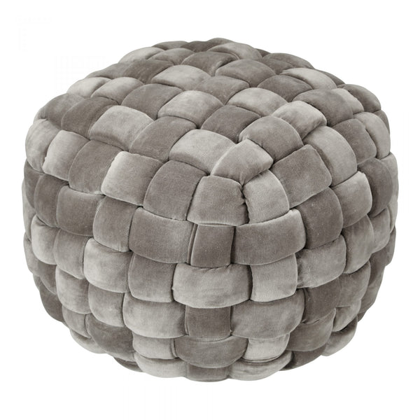 JAZZY POUF CHARCOAL