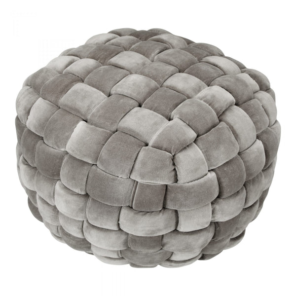 JAZZY POUF CHARCOAL