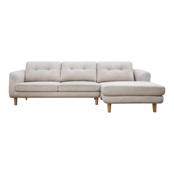 COREY SECTIONAL BEIGE RIGHT