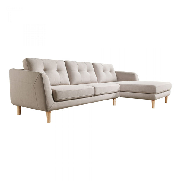 COREY SECTIONAL BEIGE RIGHT