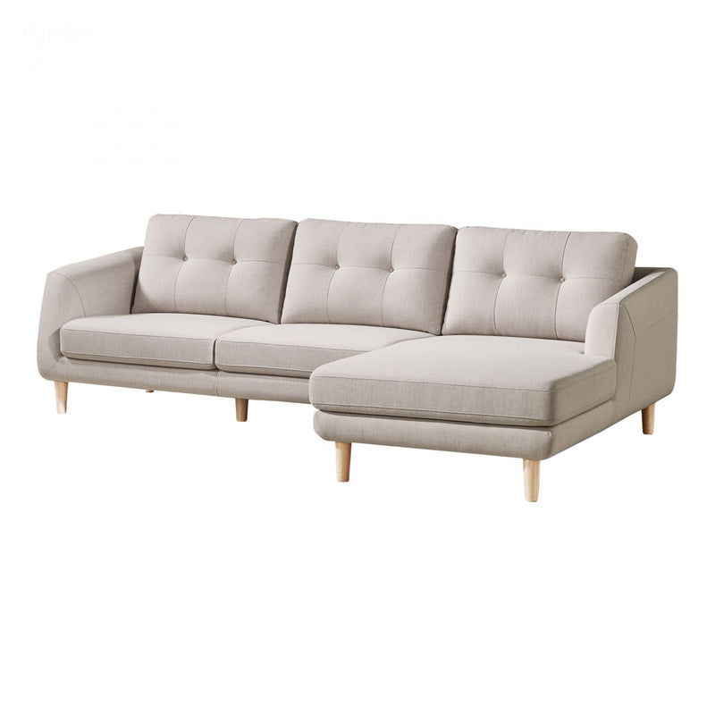COREY SECTIONAL BEIGE RIGHT