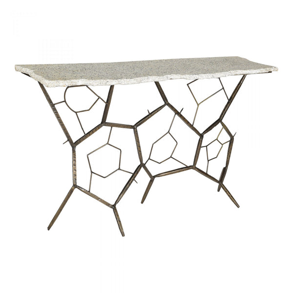 POSITANO TERRAZZO CONSOLE TABLE