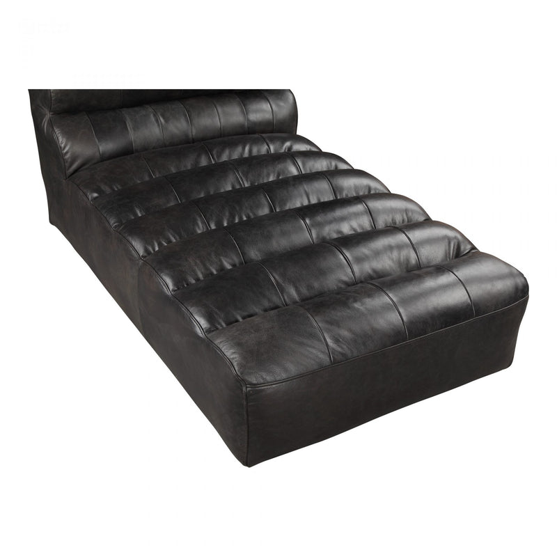 RAMSAY LEATHER CHAISE