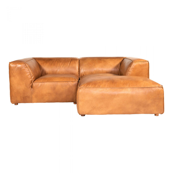 LUXE NOOK LEATHER MODULAR SECTIONAL