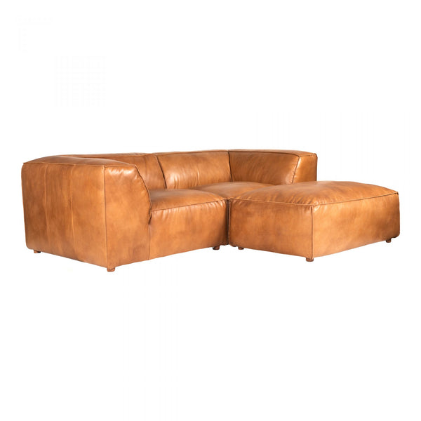 LUXE NOOK LEATHER MODULAR SECTIONAL