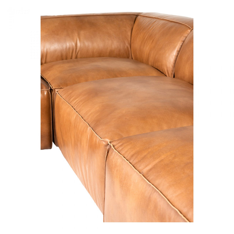 LUXE CLASSIC LEATHER L MODULAR SECTIONAL
