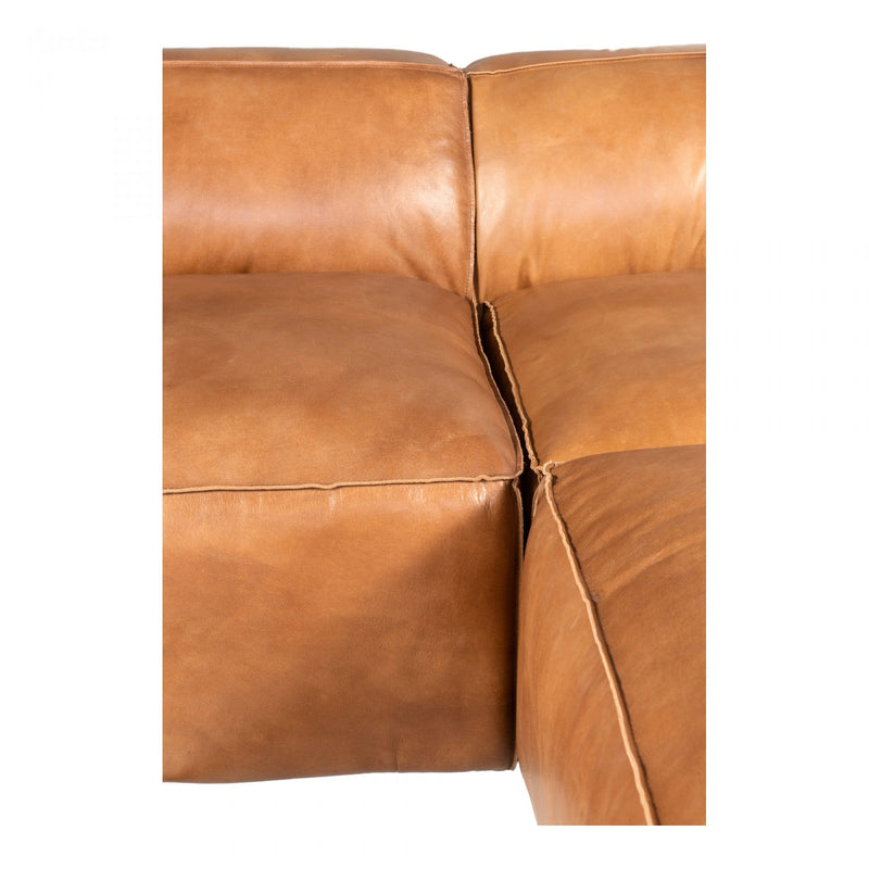 LUXE DREAM LEATHER MODULAR SECTIONAL