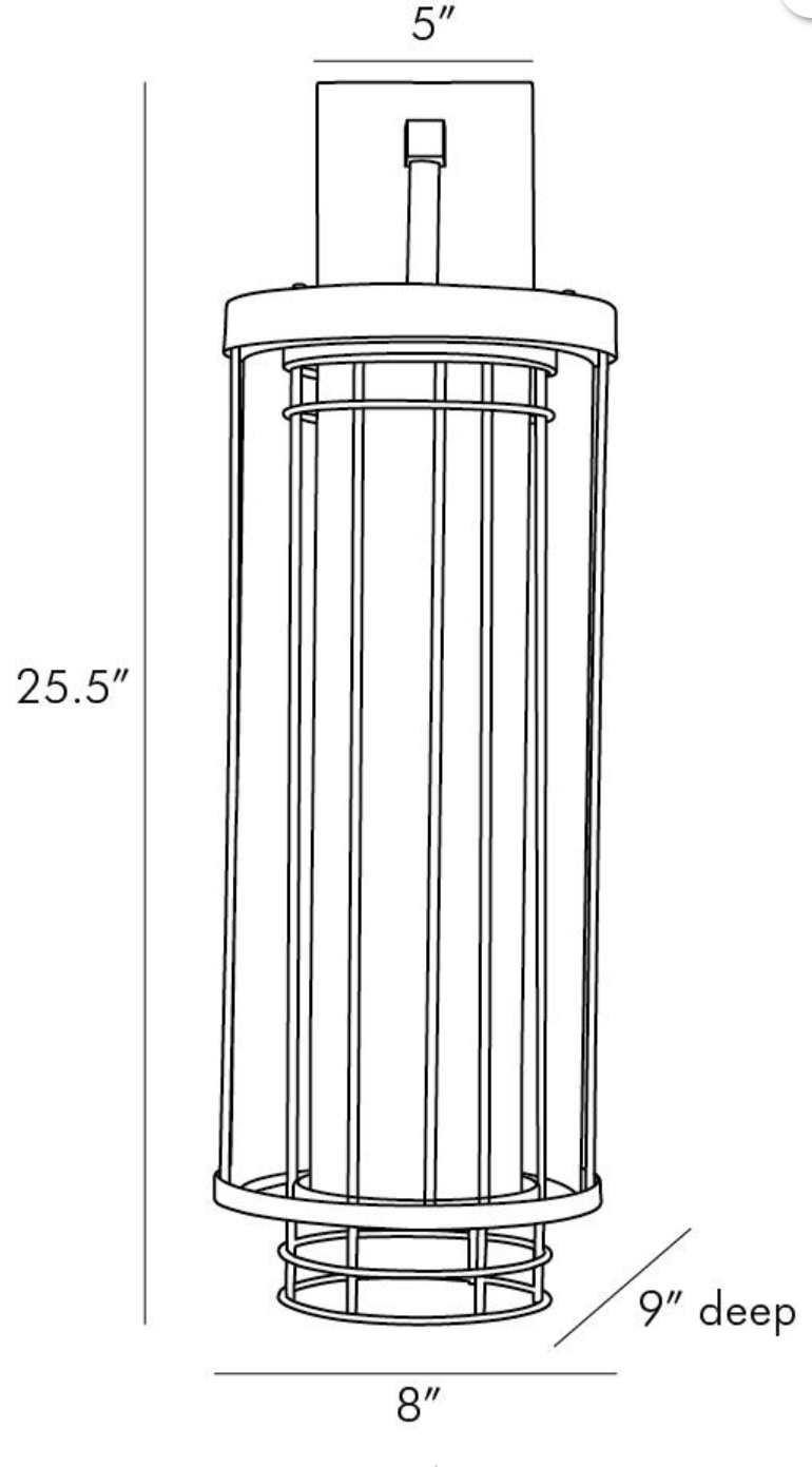 EVAN OUTDOOR SCONCE