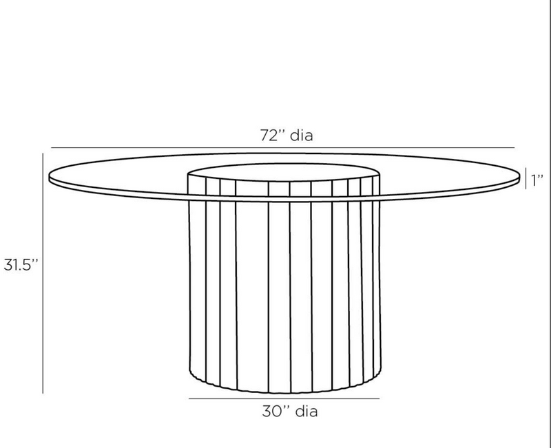 JONESBORO DINING TABLE