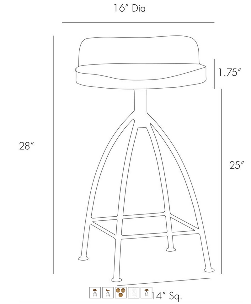 HENSON COUNTER STOOL