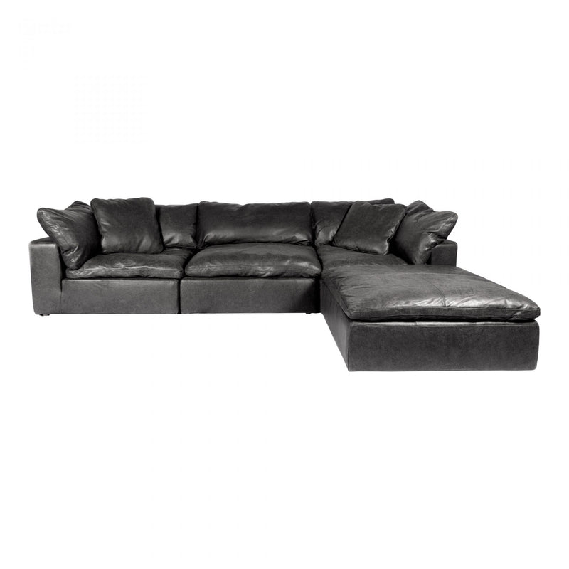 CLAY LOUNGE LEATHER MODULAR SECTIONAL