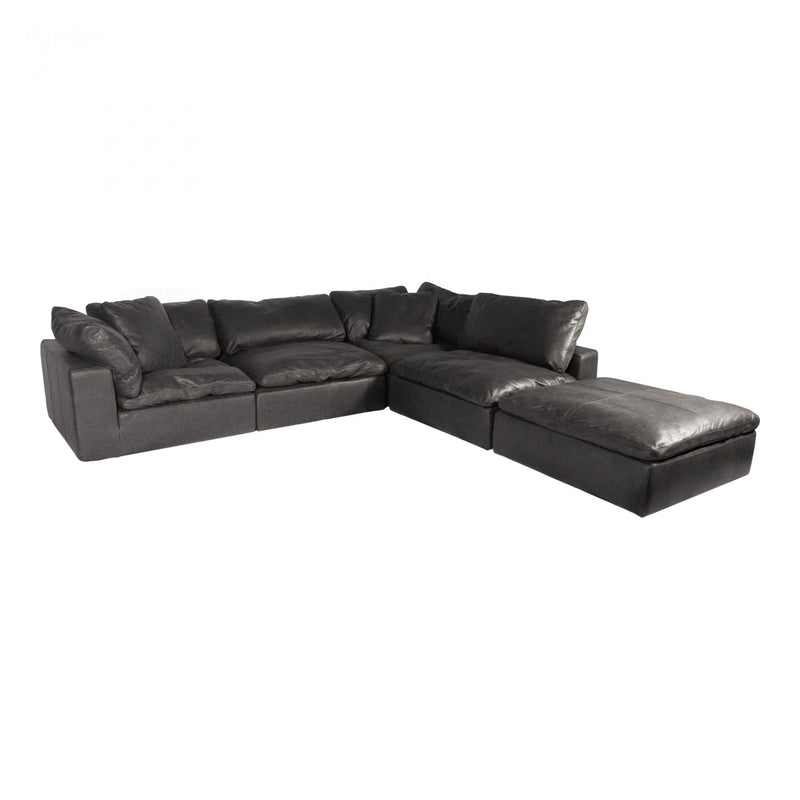CLAY DREAM LEATHER MODULAR SECTIONAL